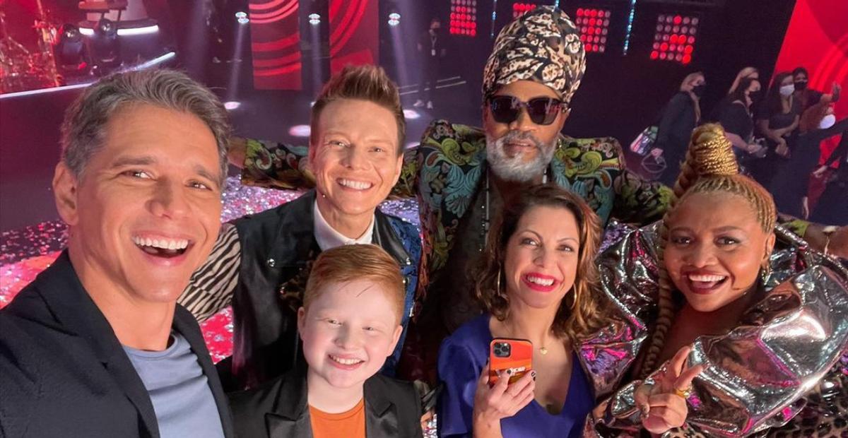 Marcio Garcia agradece fim da temporada do The Voice Kids: ”Time incrível”