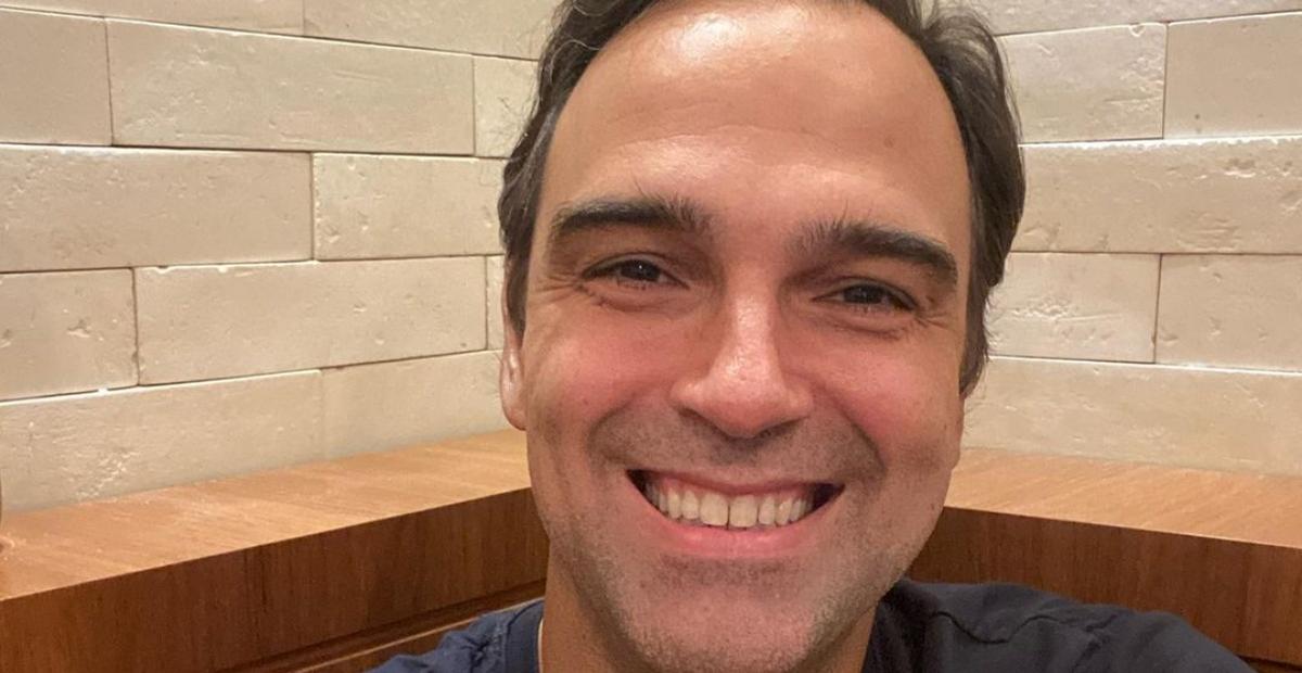 Tadeu Schmidt emagrece 10 quilos após reeducação alimentar: ”Estou feliz com esse resultado”