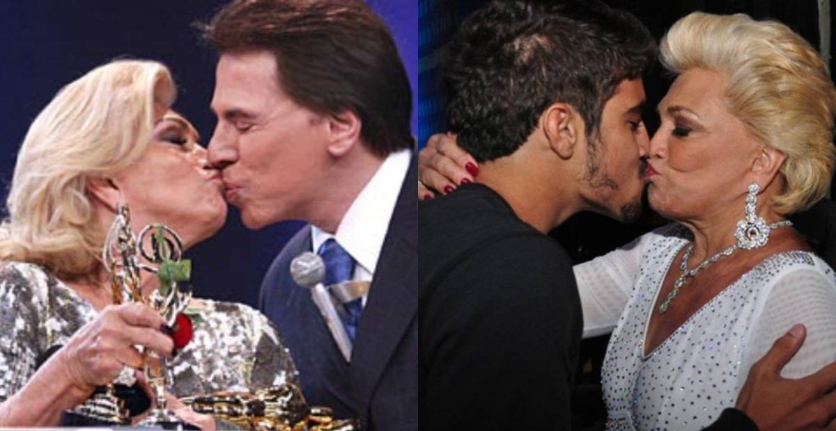 De Silvio Santos a Caio Castro; relembre os selinhos de Hebe Camargo