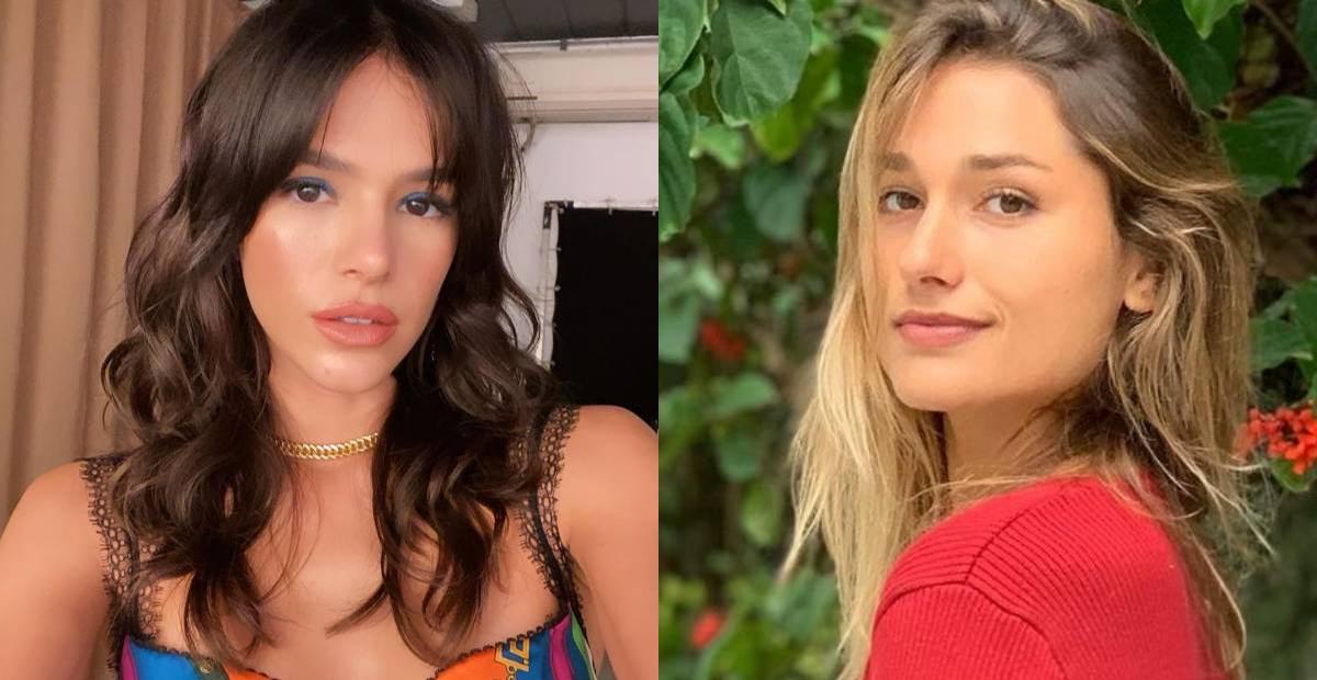 Bruna Marquezine e Sasha Meneghel assistem a desfile juntas em Paris