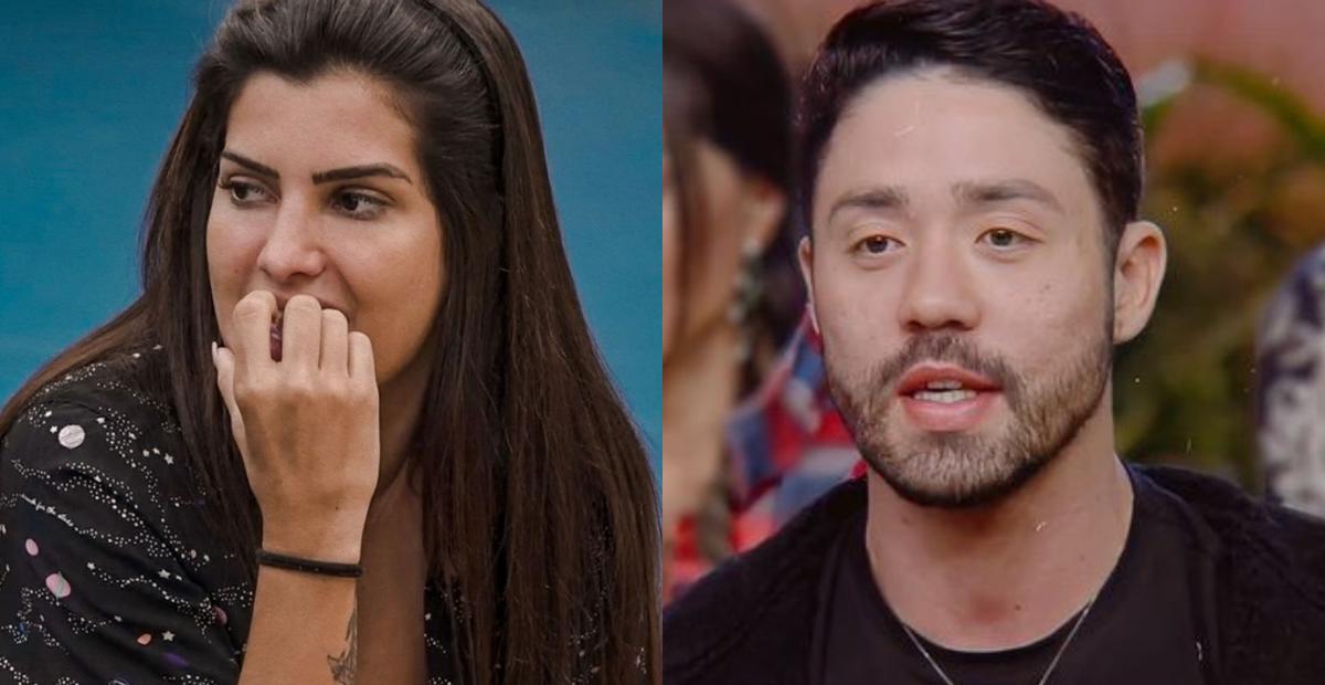 A Fazenda: Marina Ferrari confessa que quer se afastar de Rico: ”Ele prejudica o meu jogo”