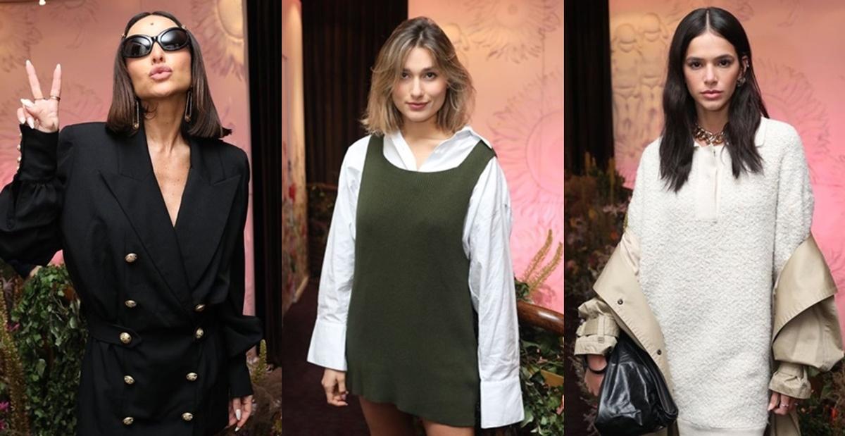 Brasileiras se reúnem em restaurante para despedida da Paris Fashion Week