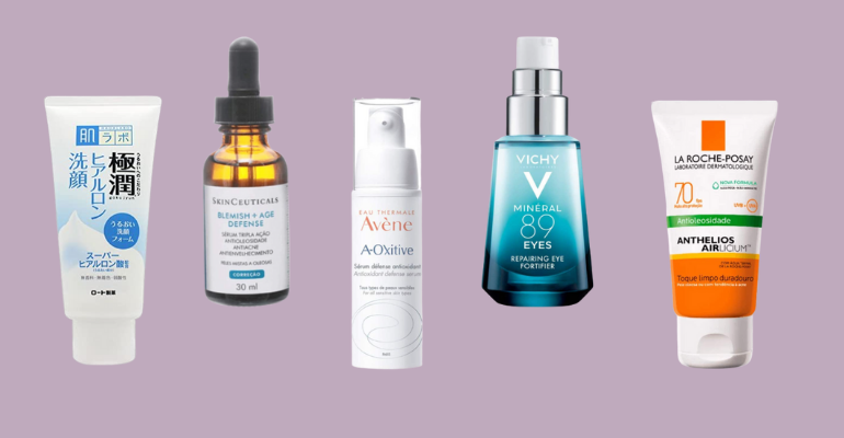 Dermocosméticos: 7 produtos para cuidar da sua pele