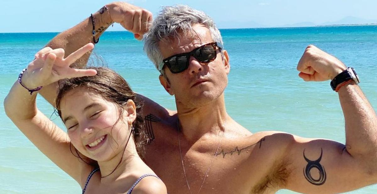 Otaviano Costa rasga elogios para comemorar os 11 anos da filha, Olivia