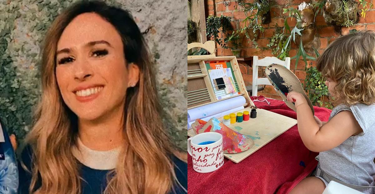 Tata Werneck diverte a web ao comentar sobre as atividades de Clara Maria durante pane nas redes