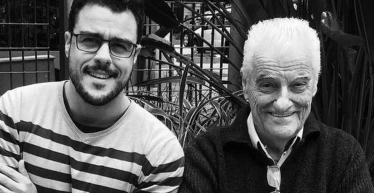 Joaquim Lopes resgata vídeo com o pai e lamenta: ”Acordei com saudade”