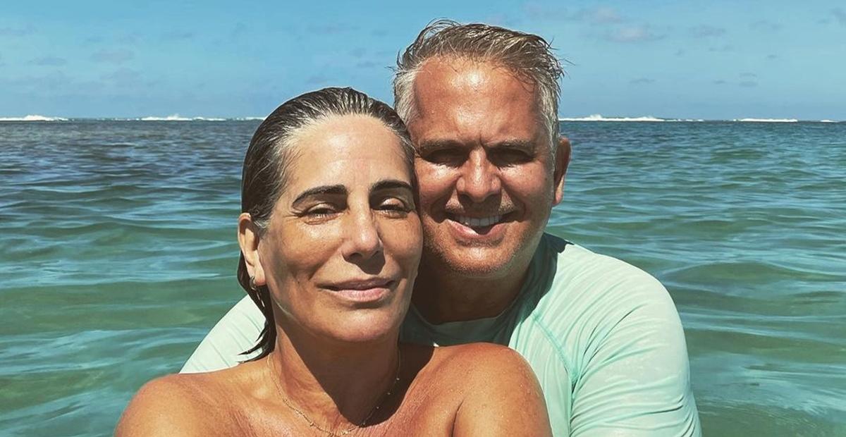 Orlando Morais se derrete por Glória Pires e pelo filho do casal, Bento: ”Lindos da minha vida”