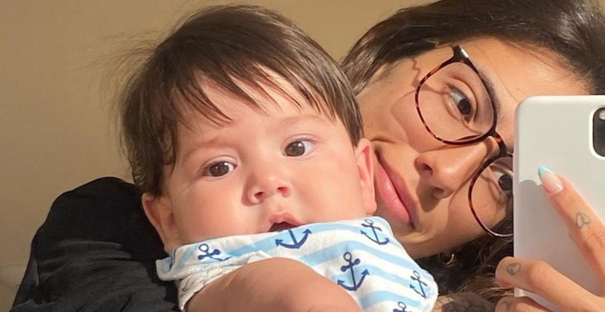 Gabi Brandt mostra o novo visual do filho caçula e se derrete: ”Surtem comigo”