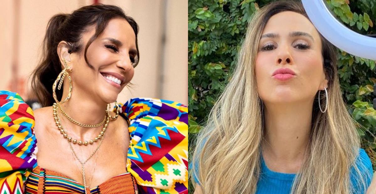 Ivete Sangalo posta trecho de live com Tatá Werneck e se diverte: ”Tente não rir!”