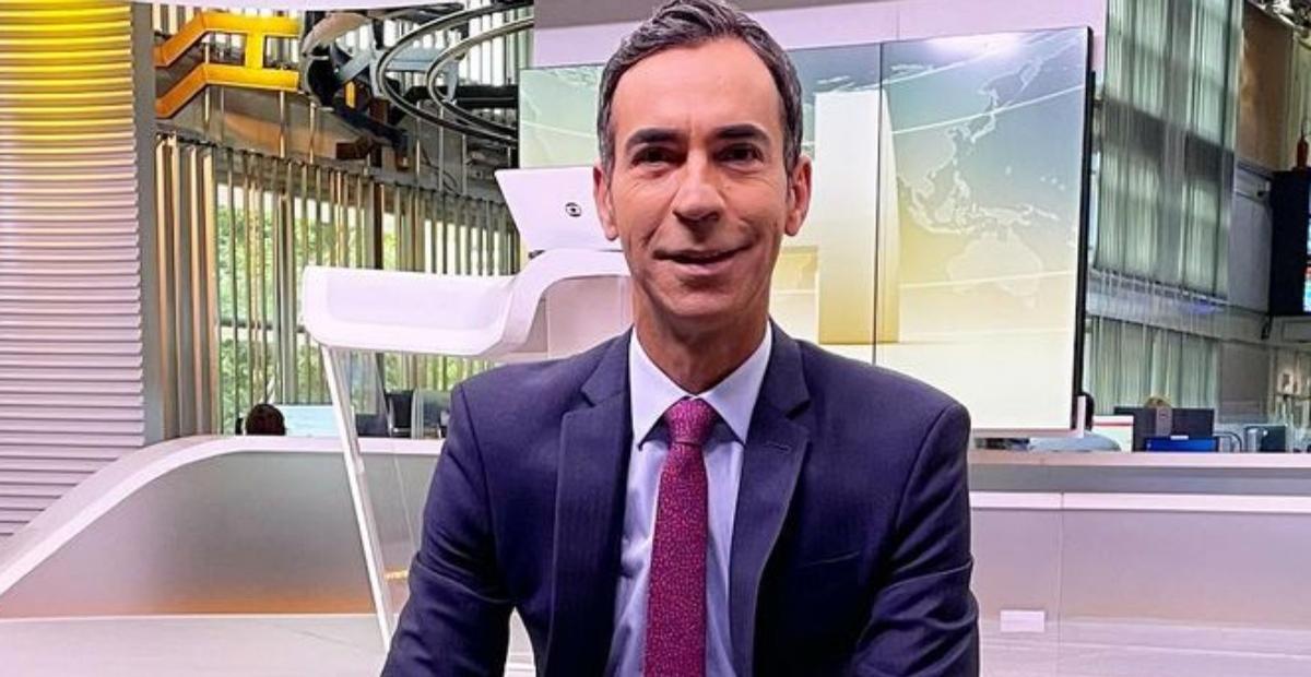 César Tralli fala sobre substituir Maju Coutinho no ‘Jornal Hoje’: ”Enorme desafio”
