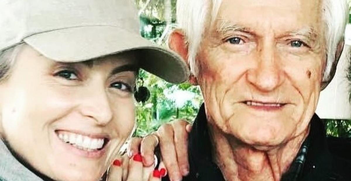 Pai de Angélica é hospitalizado e ela agradece orações: ”Deus está no comando de tudo!”