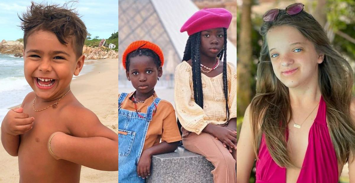Especial Dia das Crianças: Confira os famosos mirins que mais bombam na web