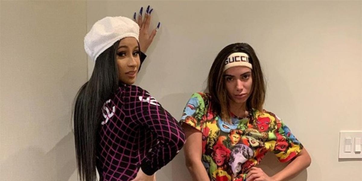 Anitta marca presença em festa de aniversário de Cardi B nos Estados Unidos