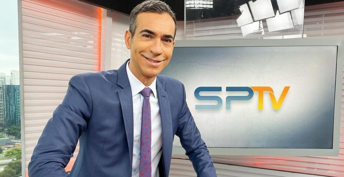 César Tralli se despede do ‘SP1’: ”Um momento bem difícil para mim”