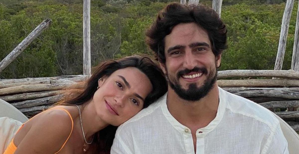 Renato Góes mostra presente especial que recebeu de Thaila Ayala e encanta: ”O pai tá on”