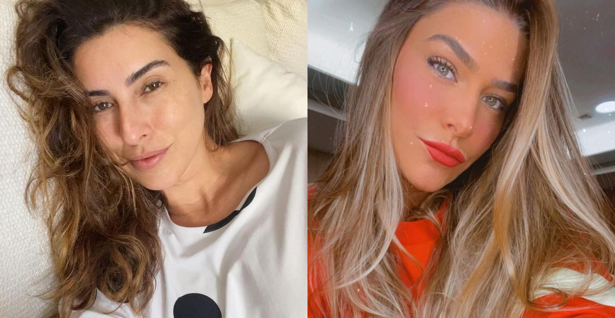 Fernanda Paes Leme posta clique antigo ao lado de Priscila Fantin e fãs elogiam: ”Que dupla!”