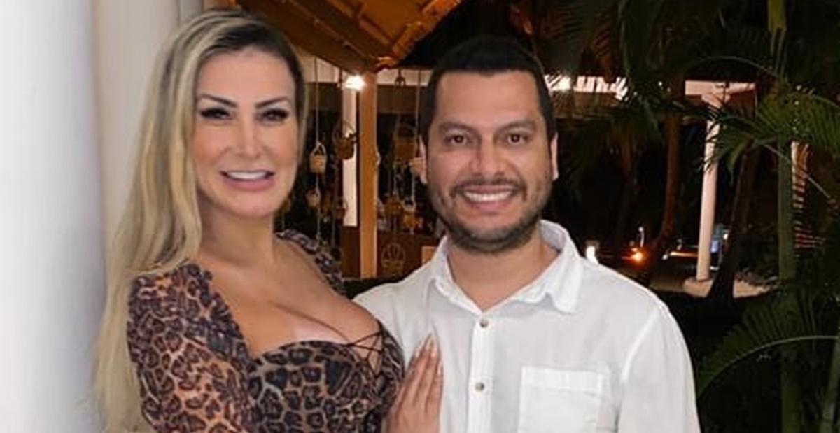 Grávida, Andressa Urach realiza exame e Thiago Lopes fala sobre o bebê: ”Está com 17 semanas”