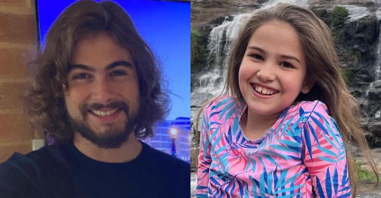 Rafa Vitti publica registro com atriz mirim nos bastidores de ‘Além da Ilusão’