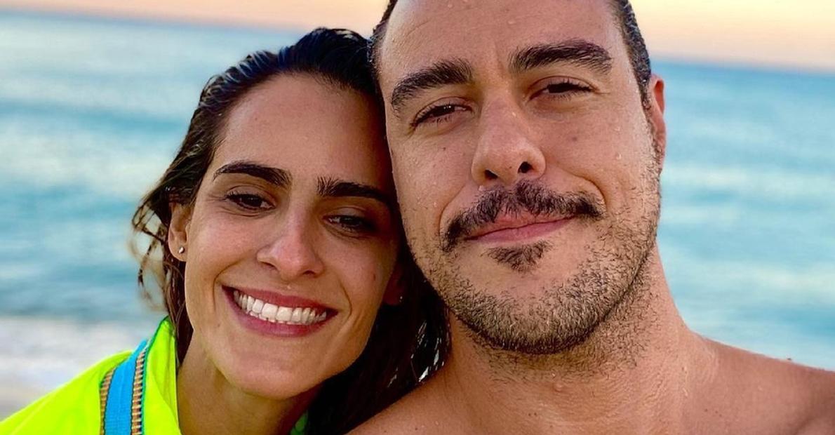 Com clique romântico, Joaquim Lopes fala sobre Marcella Fogaça: ”Amor que liberta”