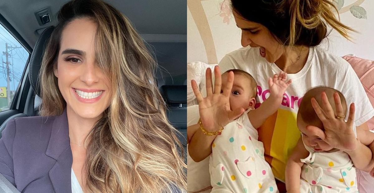 Marcella Fogaça comenta sobre evolução das filhas gêmeas e se derrete: ”Eu choro de amor”