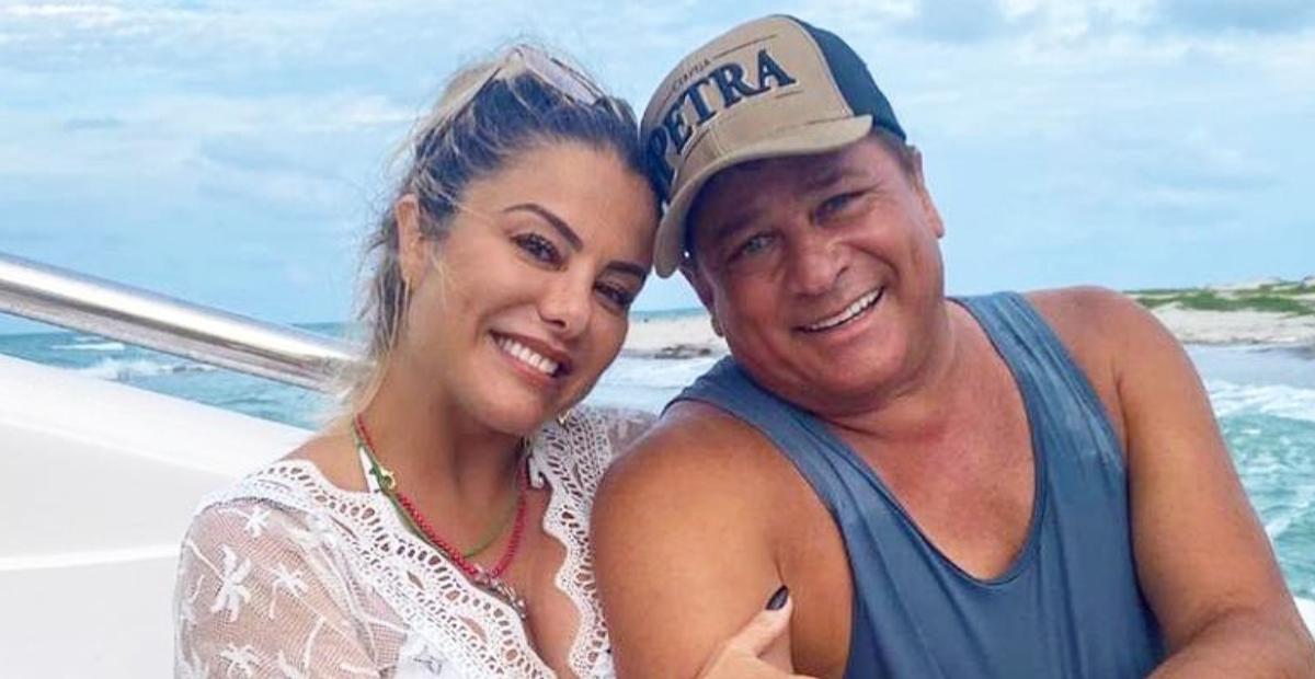 Leonardo celebra 25 anos de casado com Poliana Rocha: ”Tudo só faz sentido porque tenho você!”
