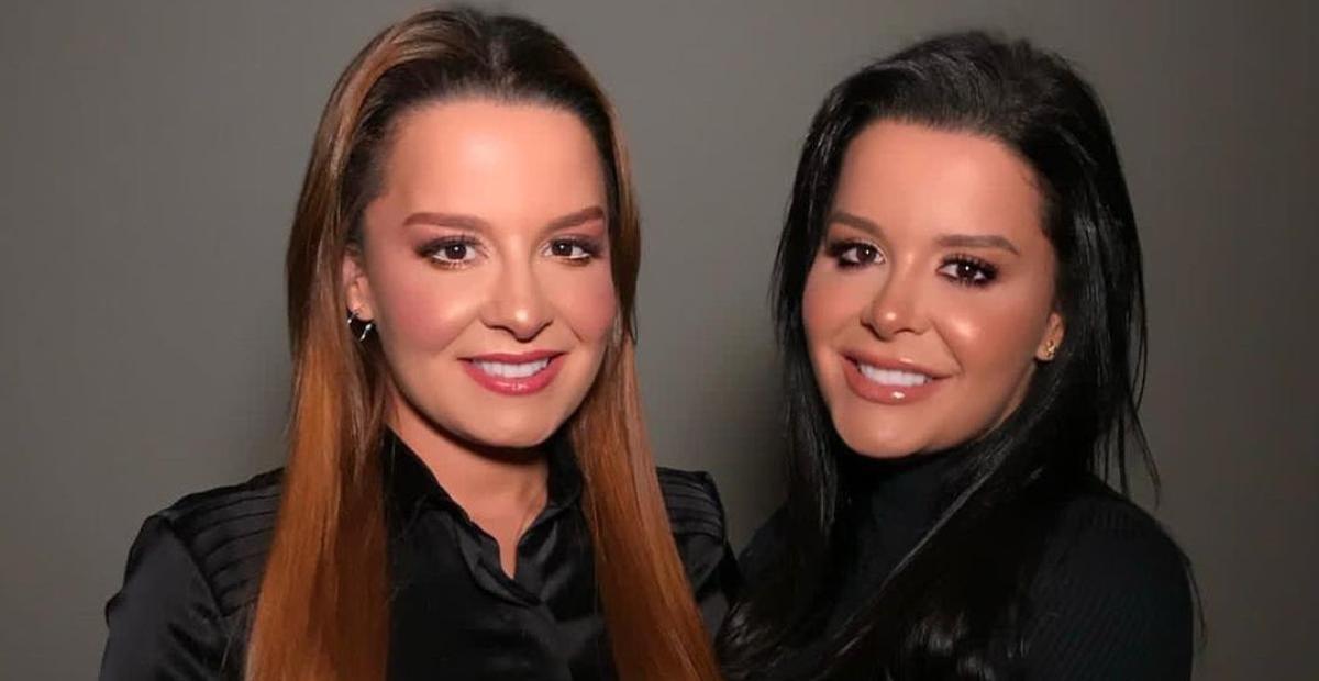 Magérrimas, Maiara e Maraísa surgem com looks curtíssimos e impressionam no ‘Domingão’