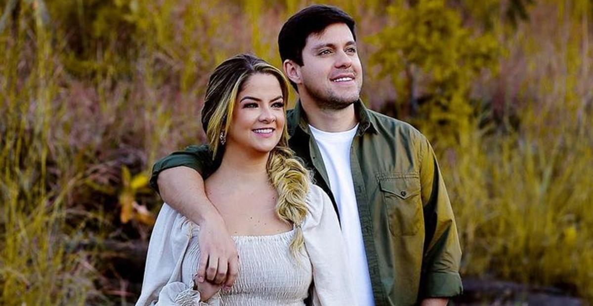 Maria Cecilia comemora nove anos de casada com Rodolfo: ”Que Deus continue nos abençoando”