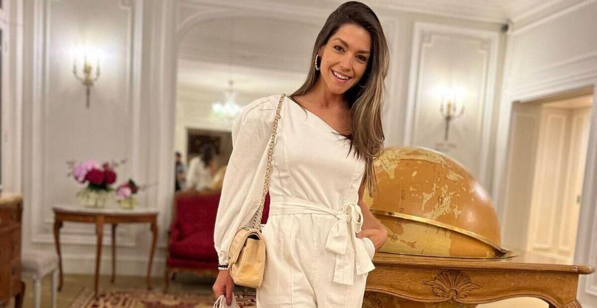 Após viagem com Michel Teló, Thais Fersoza reencontra os filhos