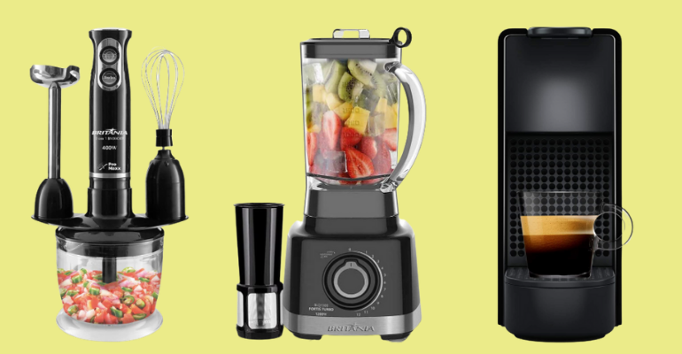 Mixer, cafeteira e mais: 7 itens para renovar a sua cozinha