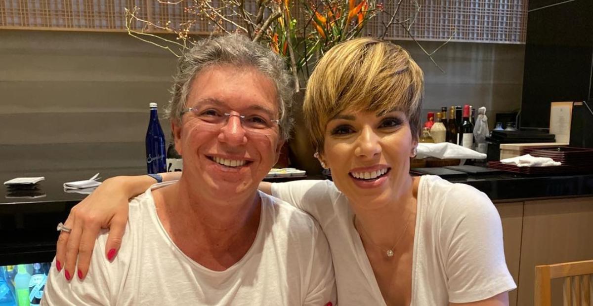 Boninho adianta celebração de aniversário de Ana Furtado com almoço romântico: ”Minha paixão”
