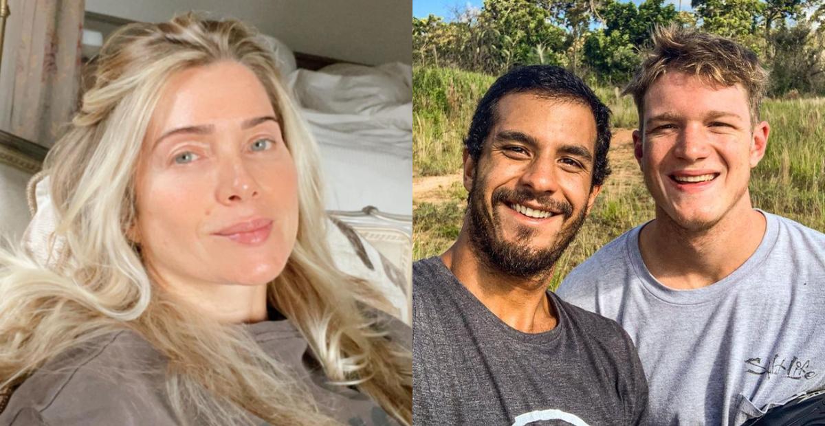 Leticia Spiller celebra o aniversário de Diogo Novaes: ”Lindeza da titita”