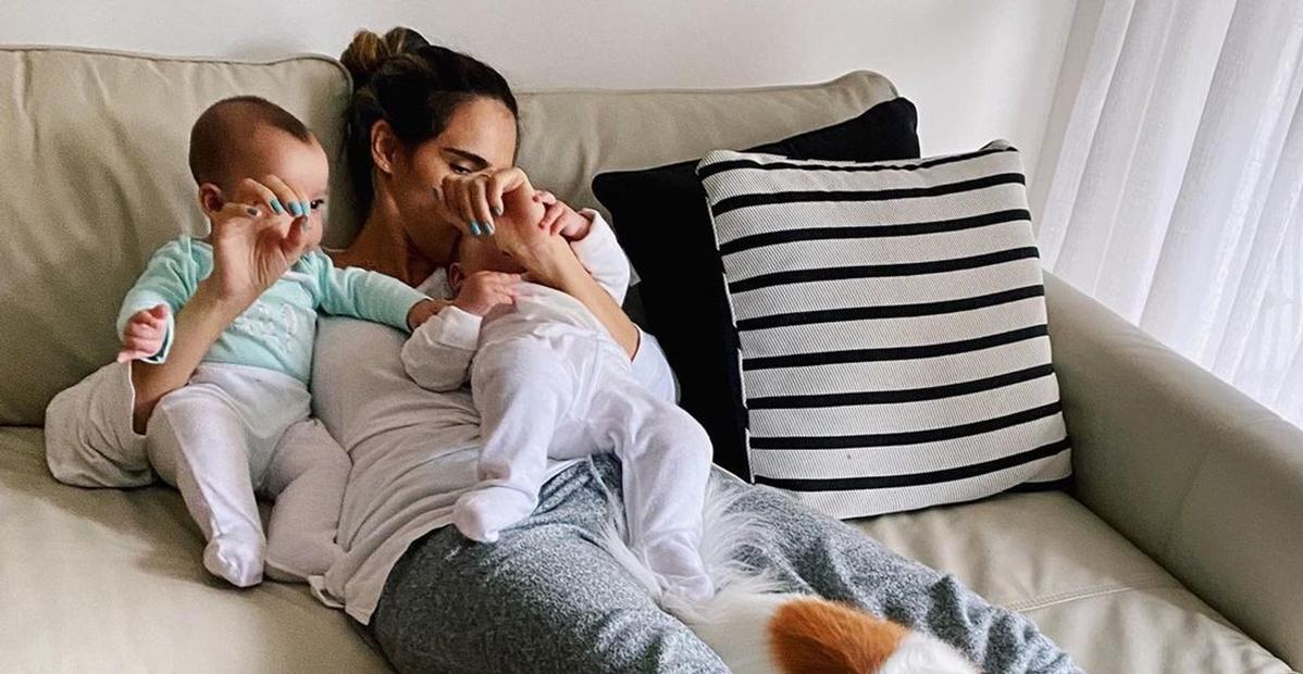 Marcella Fogaça curte momento de carinho com as filhas: ”Dia chuvoso cercada de amor”