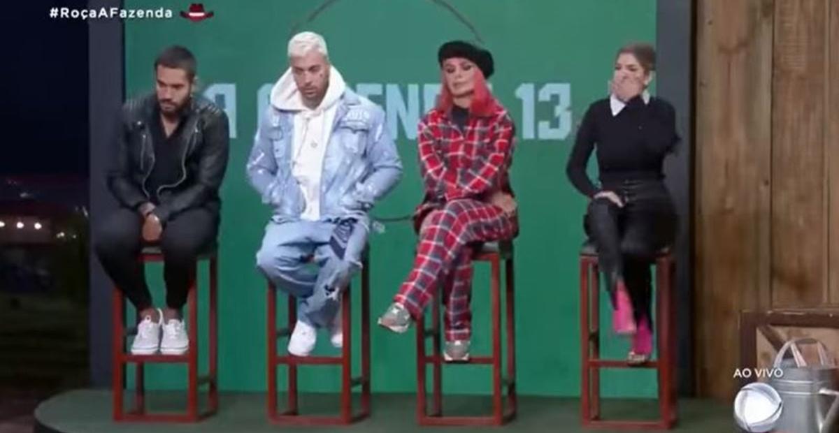 A Fazenda: Bil, Gui Araújo, Valentina e Lary Bottino são indicados à roça