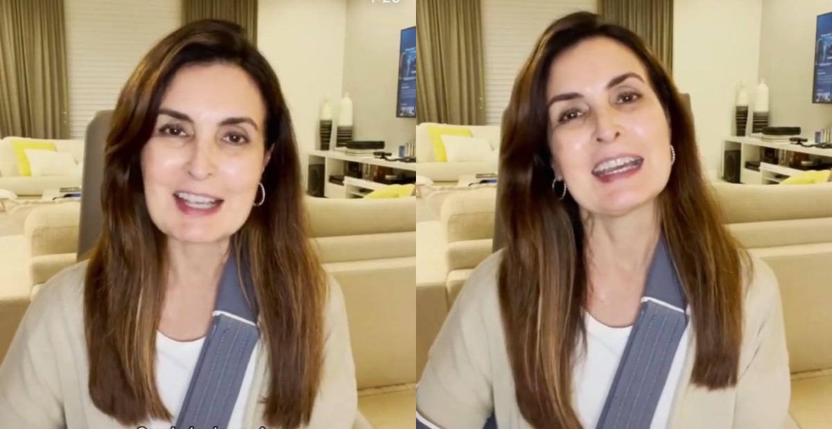 1 semana após cirurgia, Fátima Bernardes atualiza fãs sobre seu estado de saúde: ‘Tudo correndo bem’