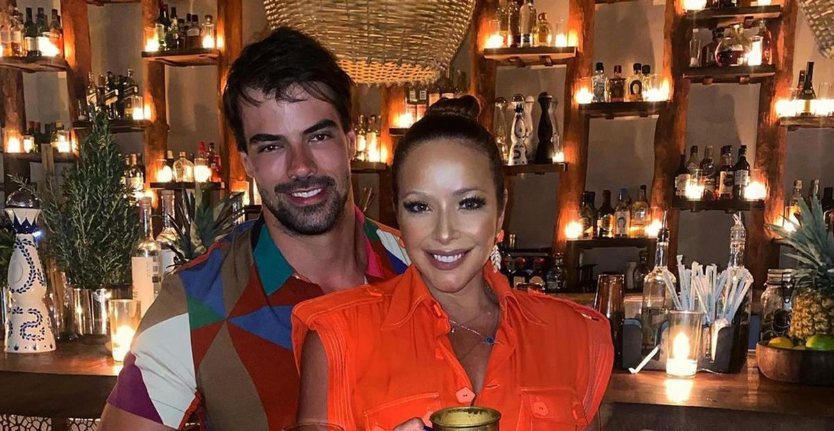 Renata Domínguez e Leandro Gléria celebram sete meses de casamento: ”Muito respeito”