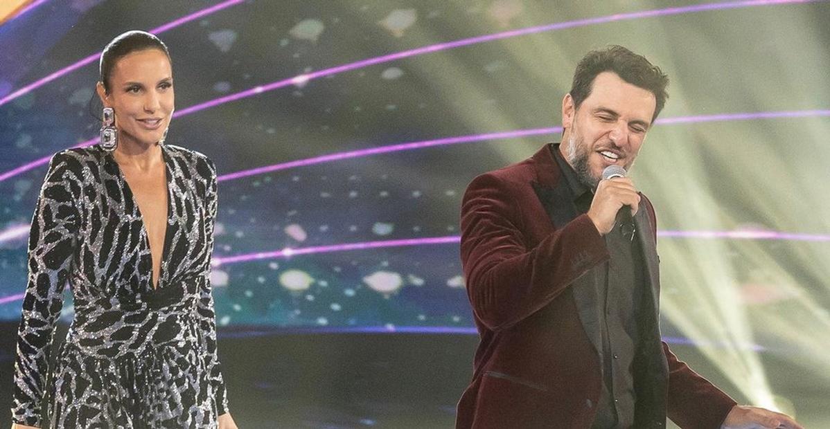 Rodrigo Lombardi se emociona ao cantar com Ivete Sangalo: ”Você é a melhor!”