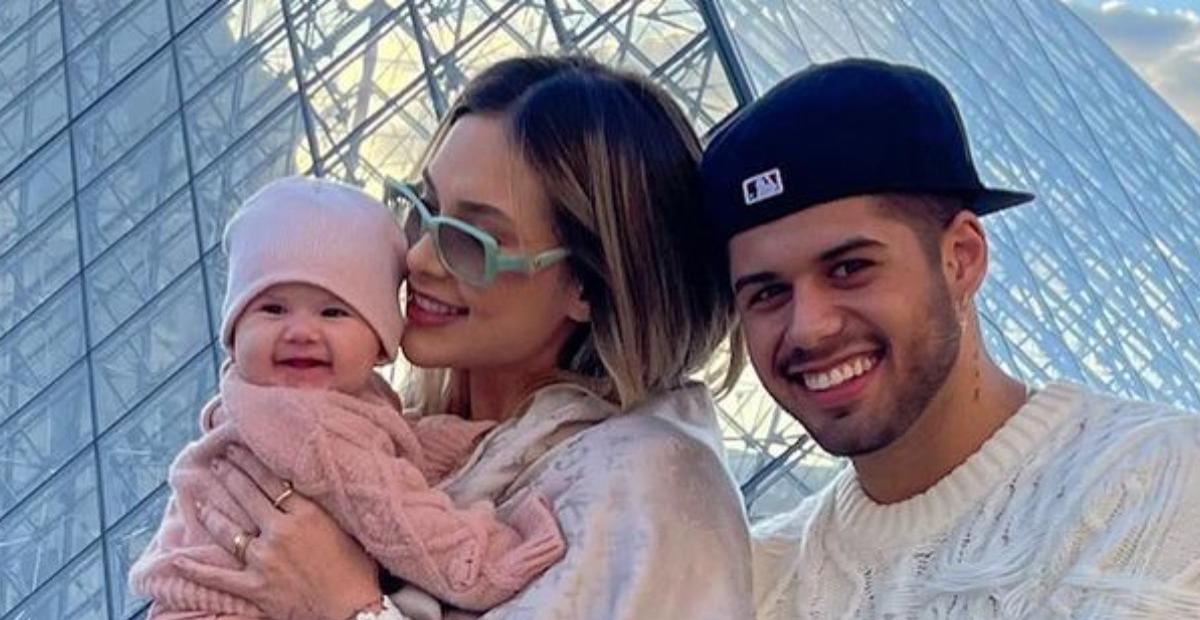 Maria Alice, filha de Virginia Fonseca e Zé Felipe, sorri para foto, e influencer brinca: ”Deus tá vendo!”