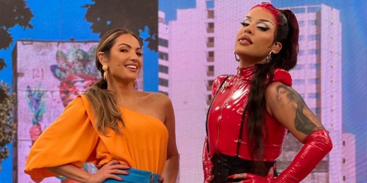 Patrícia Poeta aposta no carão e exibe cliques deslumbrantes com Glória Groove: ”Grande artista!”