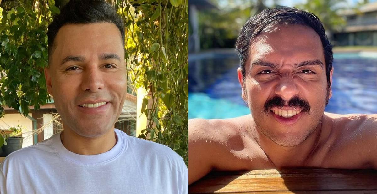 Rodrigo Sant’Anna relembra foto com Caike Luna, que faleceu vítima de câncer: ”Saudade”