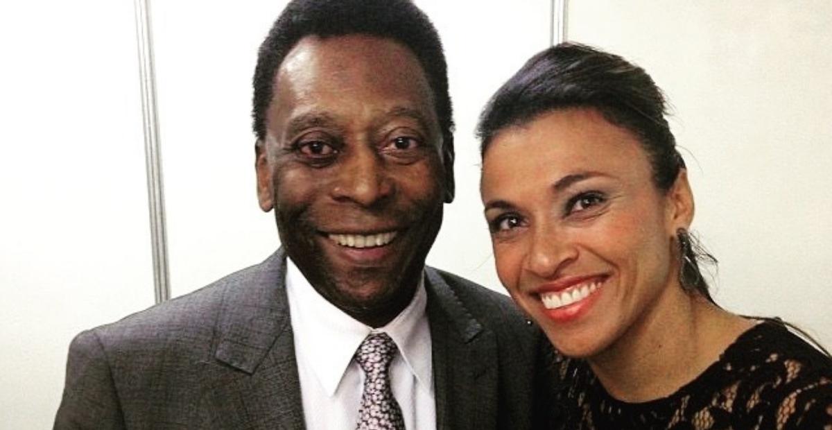 Pelé completa 81 anos e ganha homenagem da jogadora Marta: ”Grande referência”