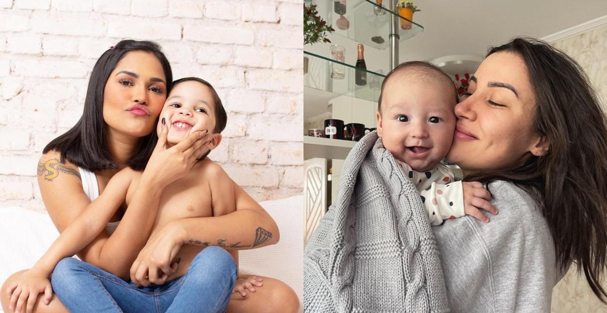 Flay compartilha registros de Bernardo segurando o filho de Bianca no colo e dispara: ”Quem diria”