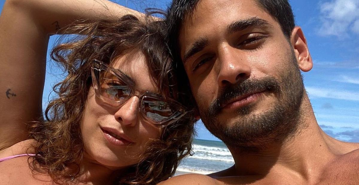 Fernanda Paes Leme posta cliques românticos com o namorado: ”Quero partilhar a vida boa com você”