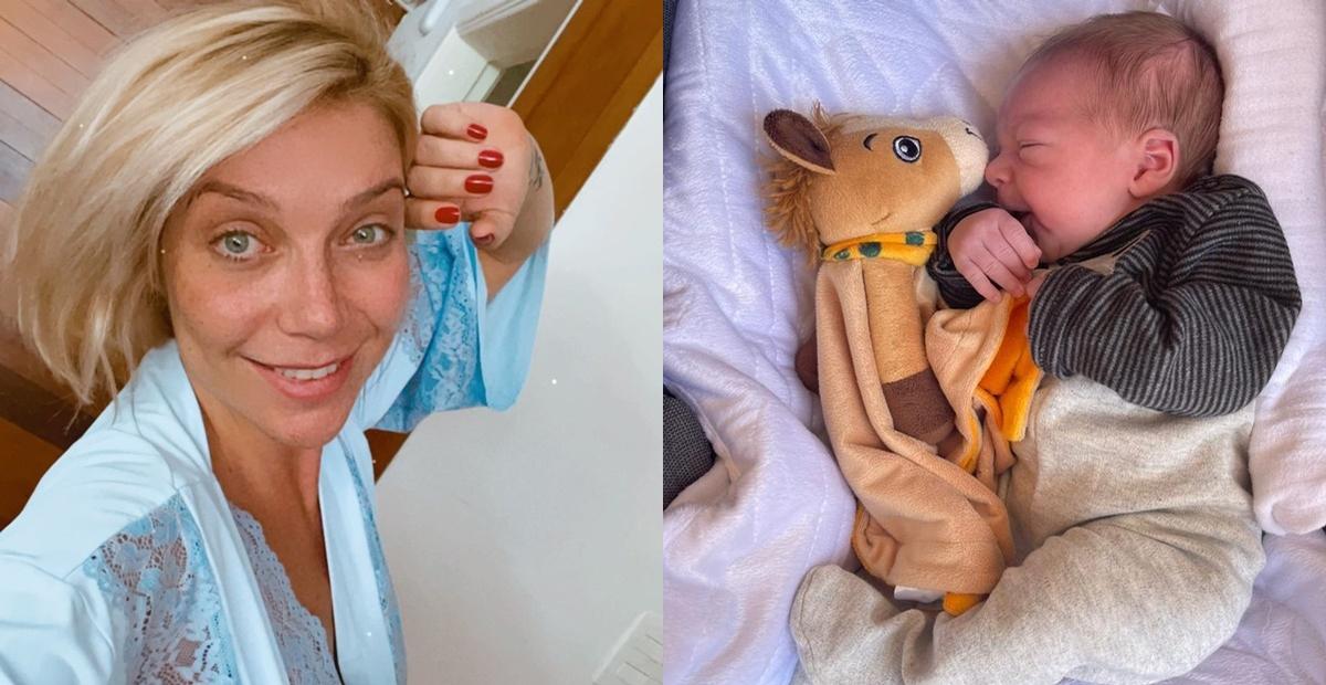 Luiza Possi celebra uma semana do filho, Matteo: ”Desejo uma vida maravilhosa cheia de amor”