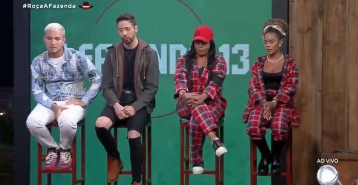 A Fazenda: MC Gui, Rico, Tati e Sthe foram indicados à roça da semana