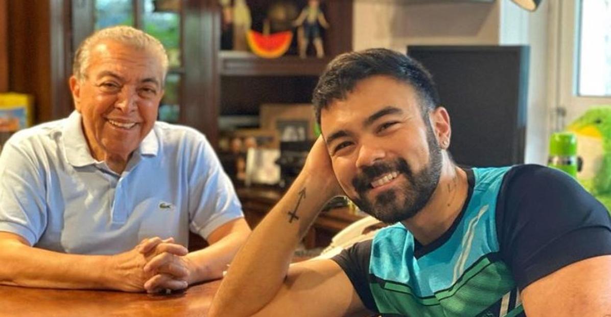 Comemorando 86 anos do pai, Mauro Sousa compartilha lindo diálogo: ”Te amo”
