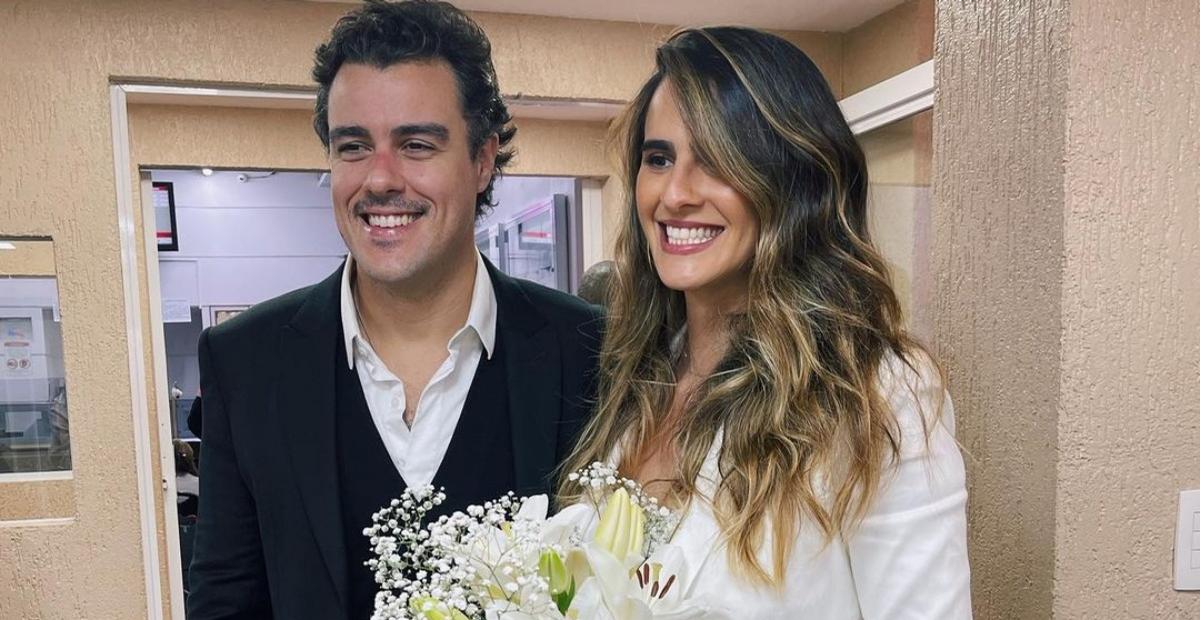 Joaquim Lopes e Marcella Fogaça se casam: ”Agora oficialmente Sr. e Sra. Lopes”
