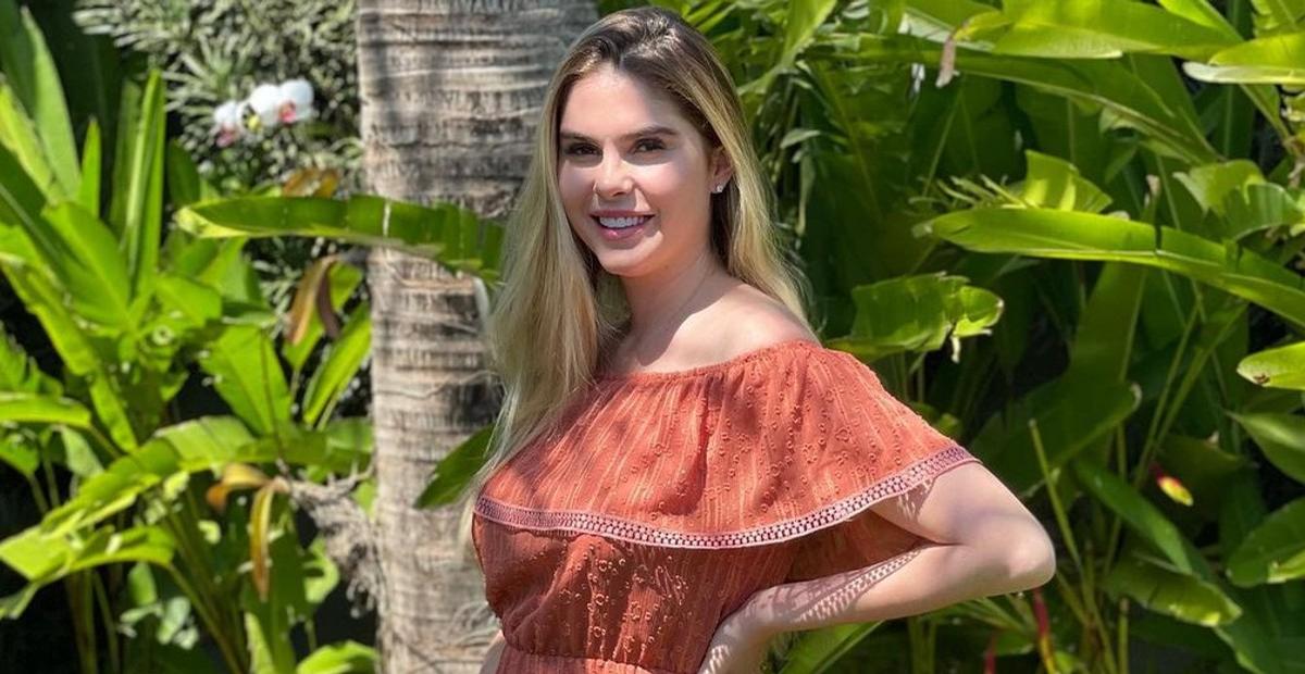 Bárbara Evans mostra o ultrassom mais recente do filho e especula o sexo do bebê: ”Ayla ou Noah?”