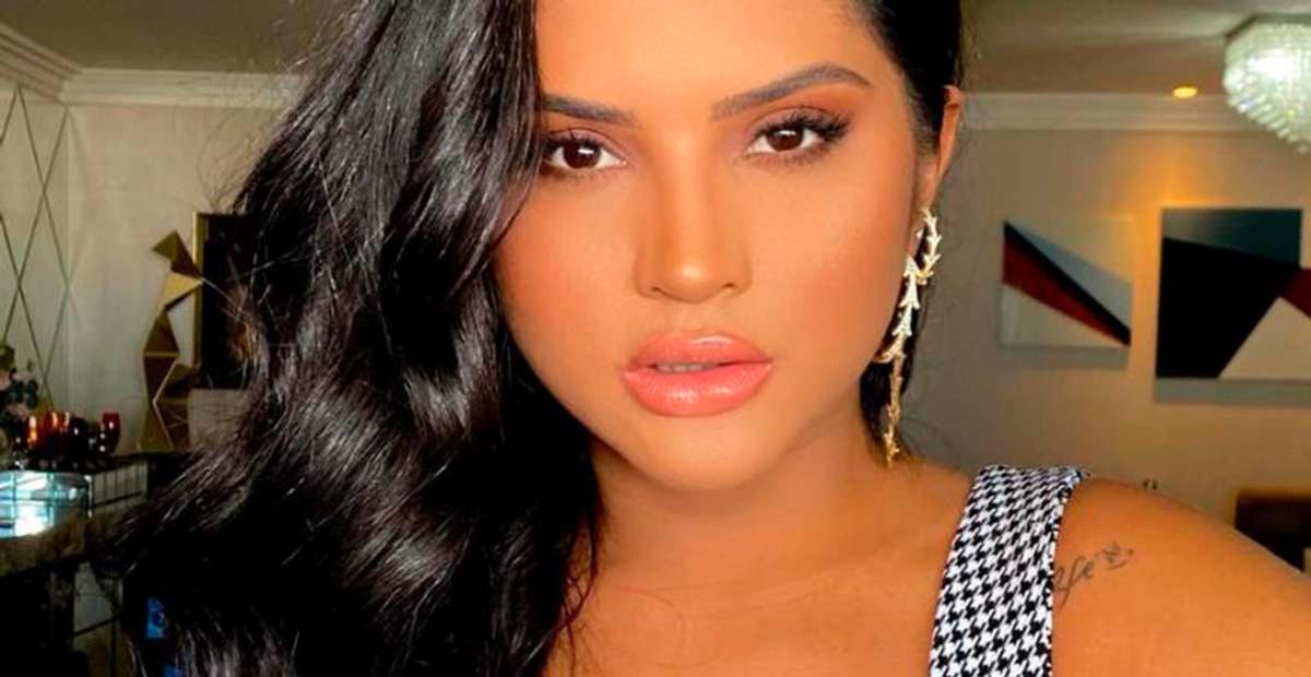 Confinada na Fazenda, Mileide Mihaile aparece de biquíni e aumenta a temperatura