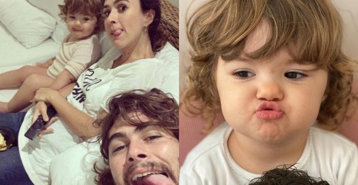 Tata Werneck e Rafael Vitti encantam fãs com foto de Clara Maria vestida de jacaré: ”Que amor”