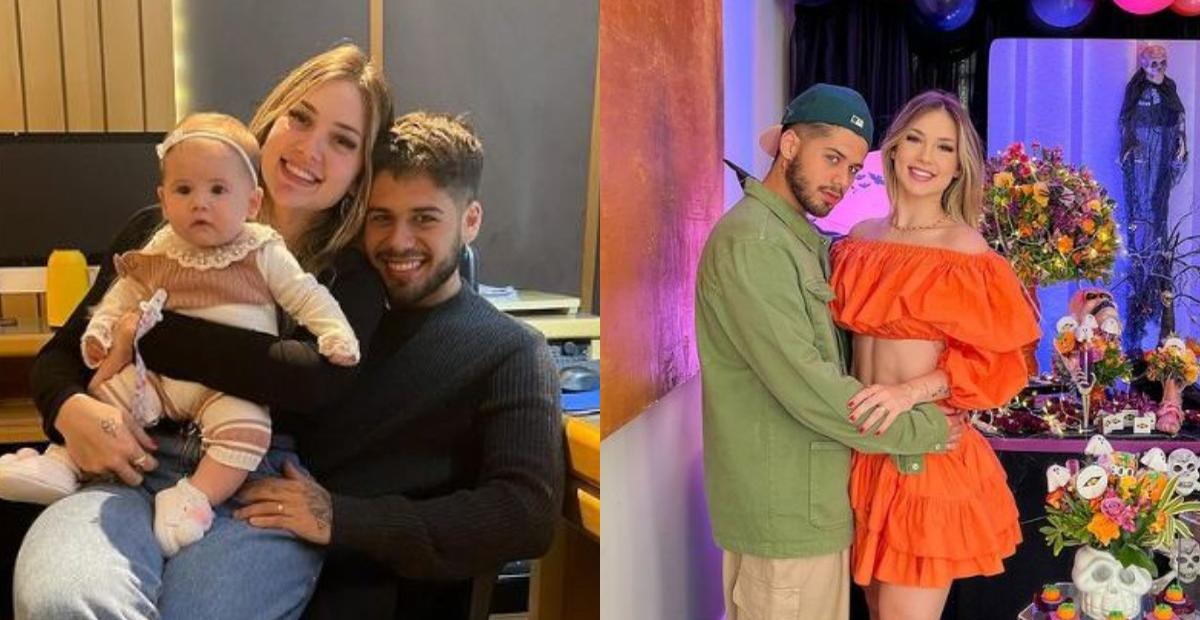 Virginia Fonseca e Zé Felipe fazem festinha de Halloween em comemoração aos 5 meses de Maria Alice: “Os papais tão on!”
